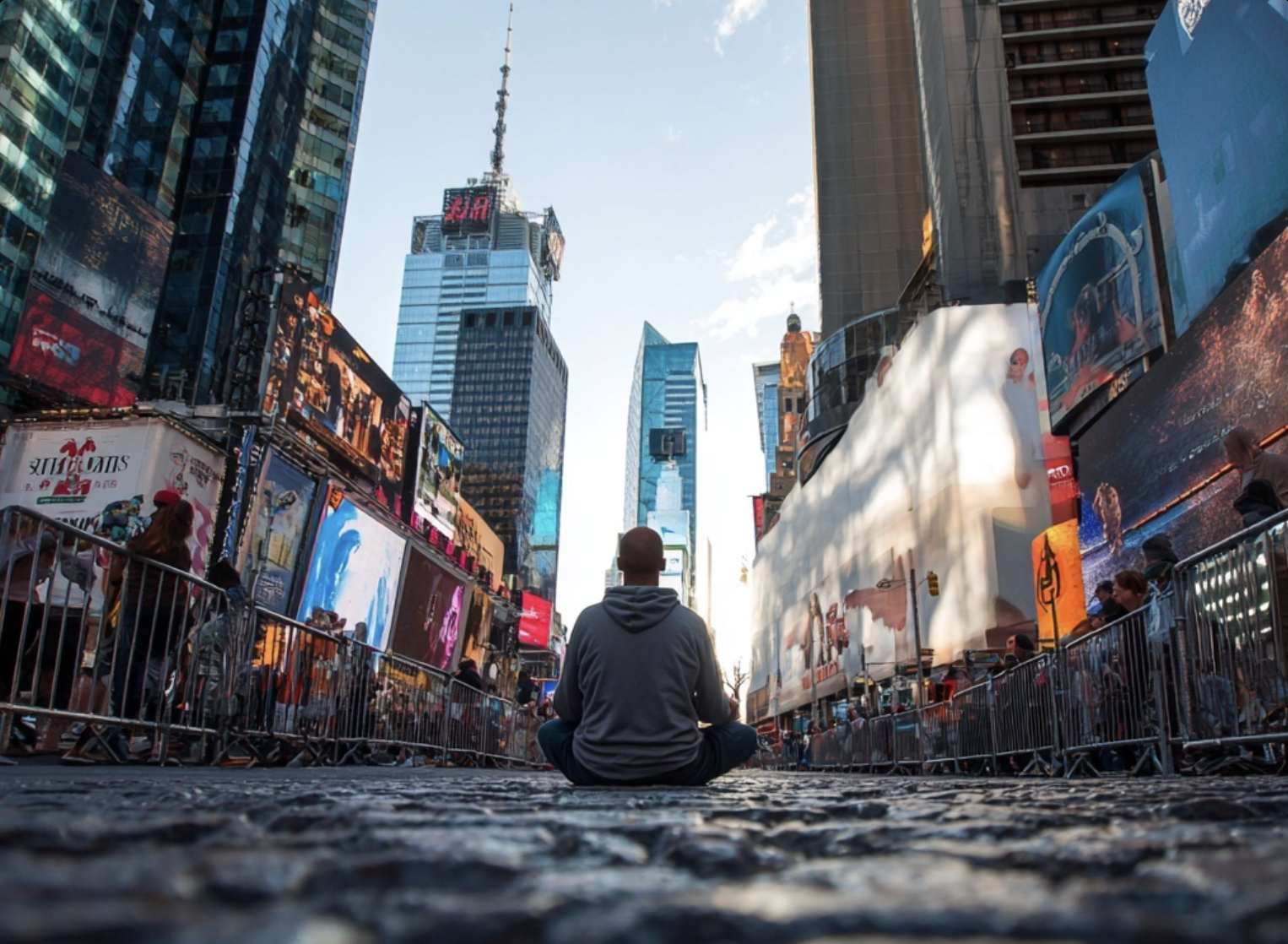 Solo Meditation Retreat In Times Square